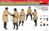 MiniArt 1/35 Soviet Tank Crew (Winter Uniforms).Special Edition | 4820183311160