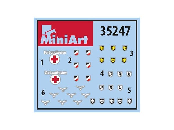 MiniArt 1/35 German Infantry Weapons & Equipment | 4820183310934