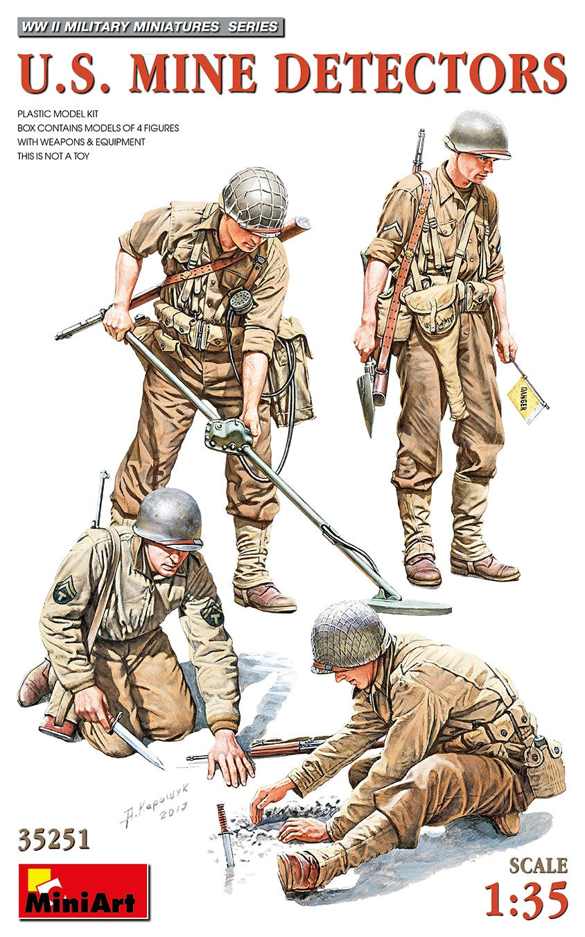 Miniart 1/35 U.S. Mine Detectors | 4820183314581