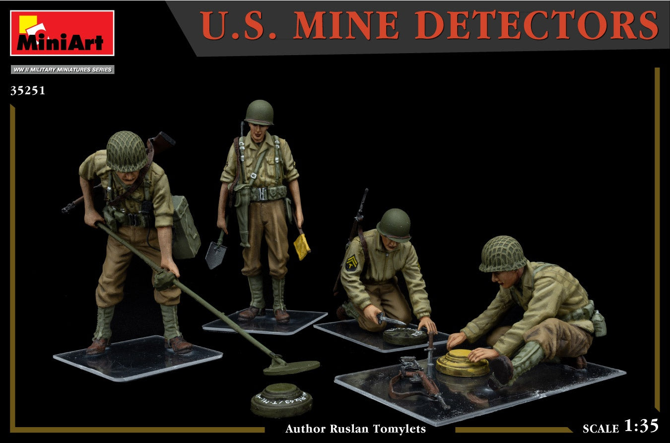 Miniart 1/35 U.S. Mine Detectors | 4820183314581