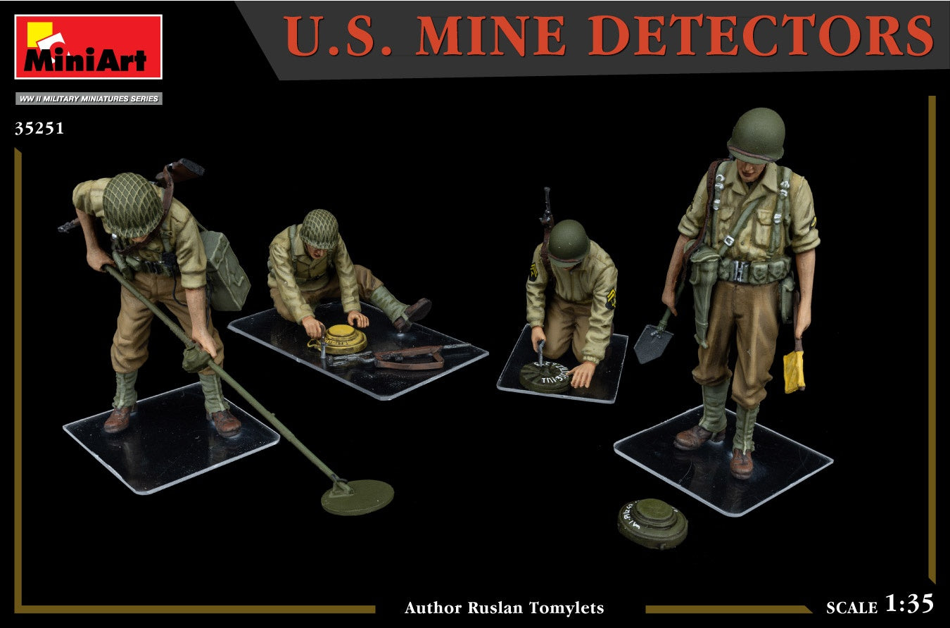 Miniart 1/35 U.S. Mine Detectors | 4820183314581