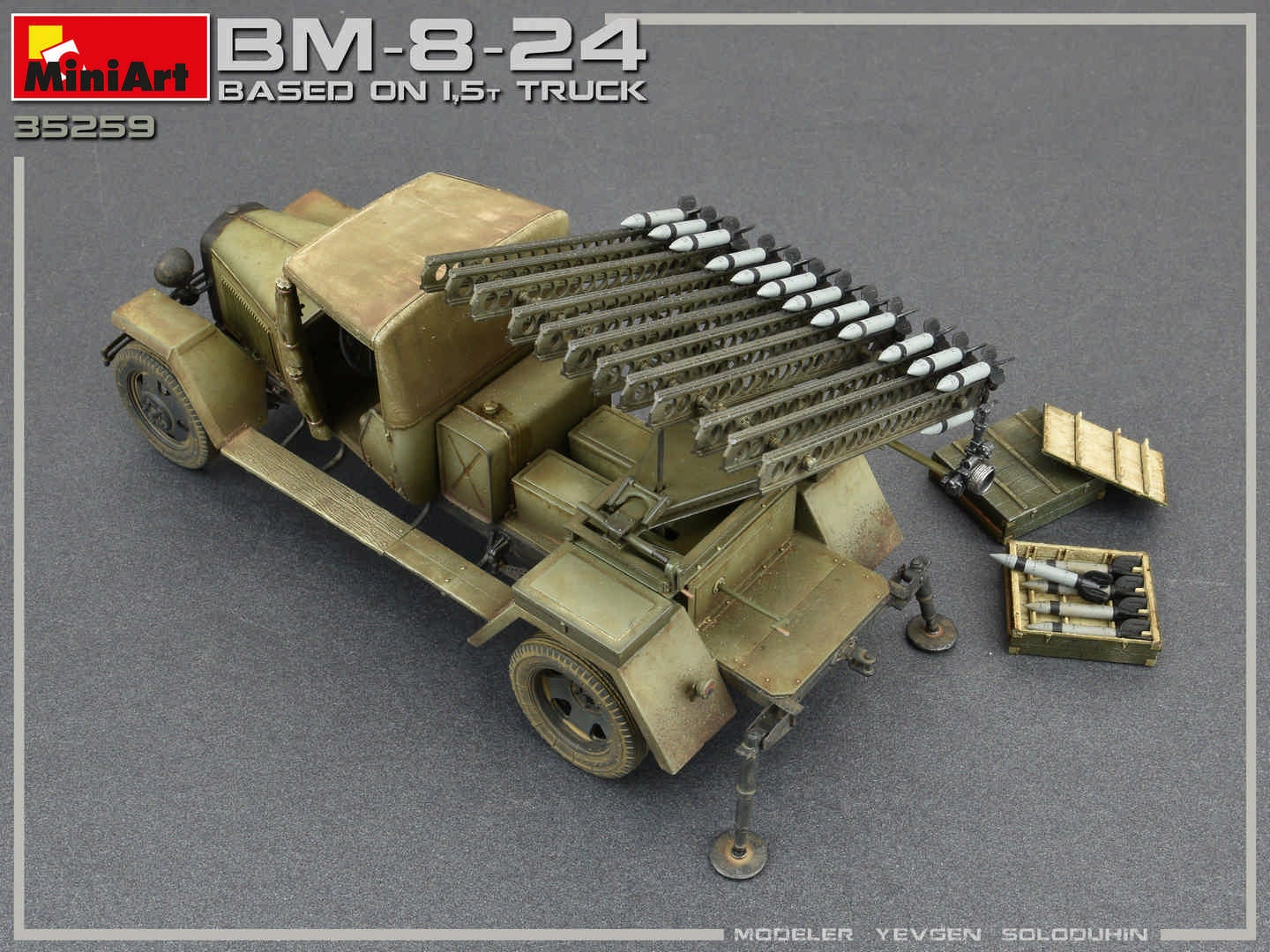 MiniArt BM-8-24 Based on 1,5t Truck (1/35) | 4820183312105
