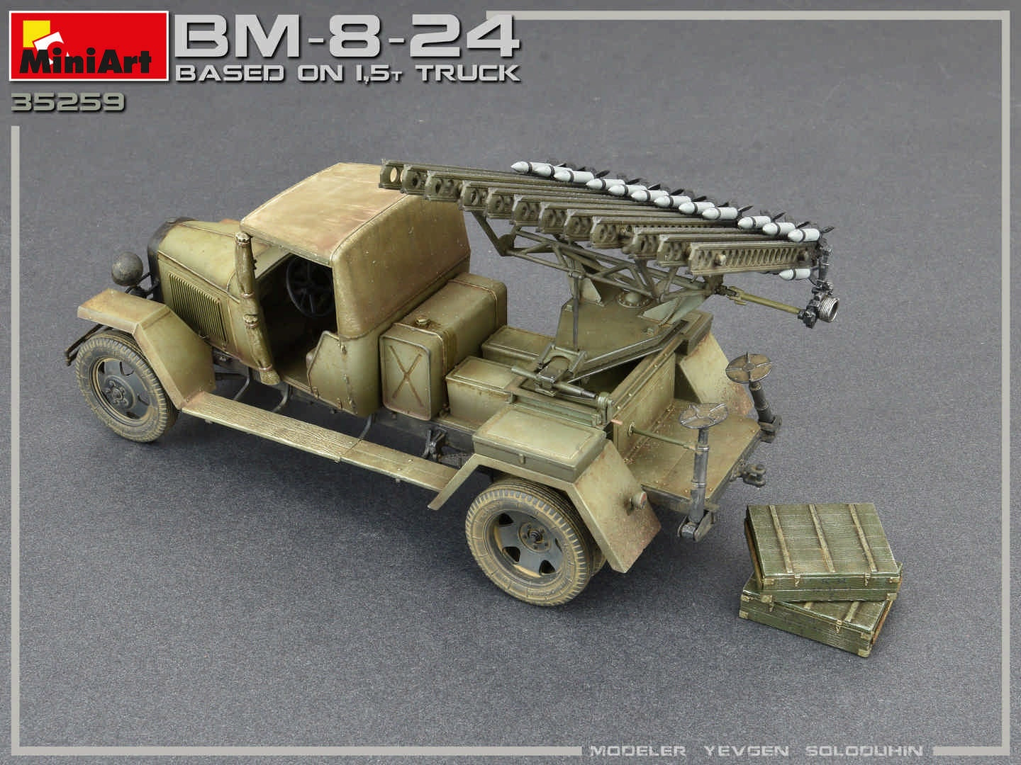 MiniArt BM-8-24 Based on 1,5t Truck (1/35) | 4820183312105