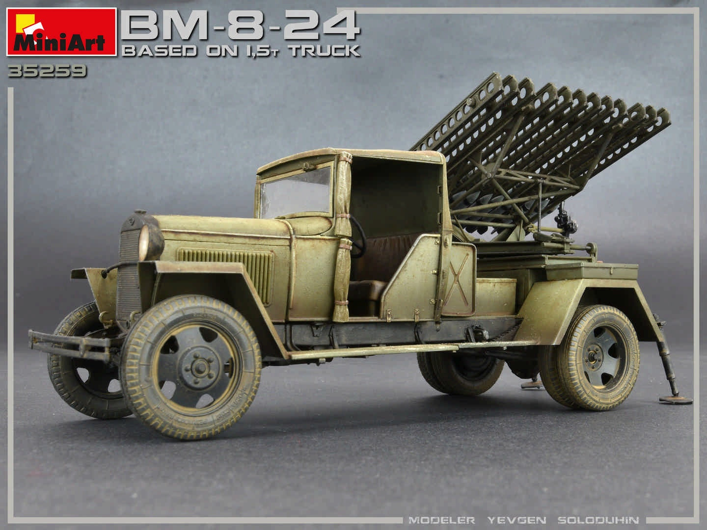 MiniArt BM-8-24 Based on 1,5t Truck (1/35) | 4820183312105