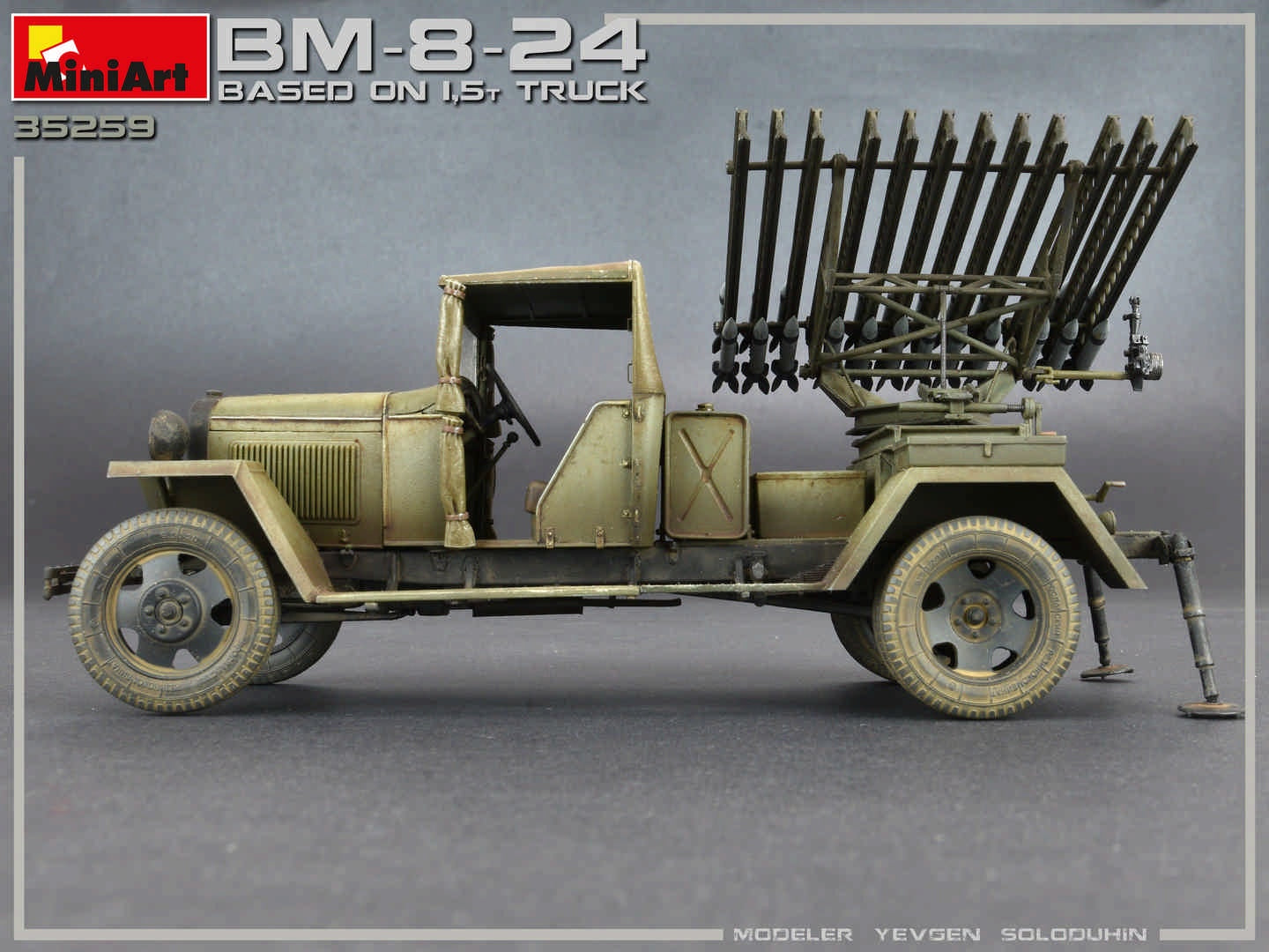 MiniArt BM-8-24 Based on 1,5t Truck (1/35) | 4820183312105