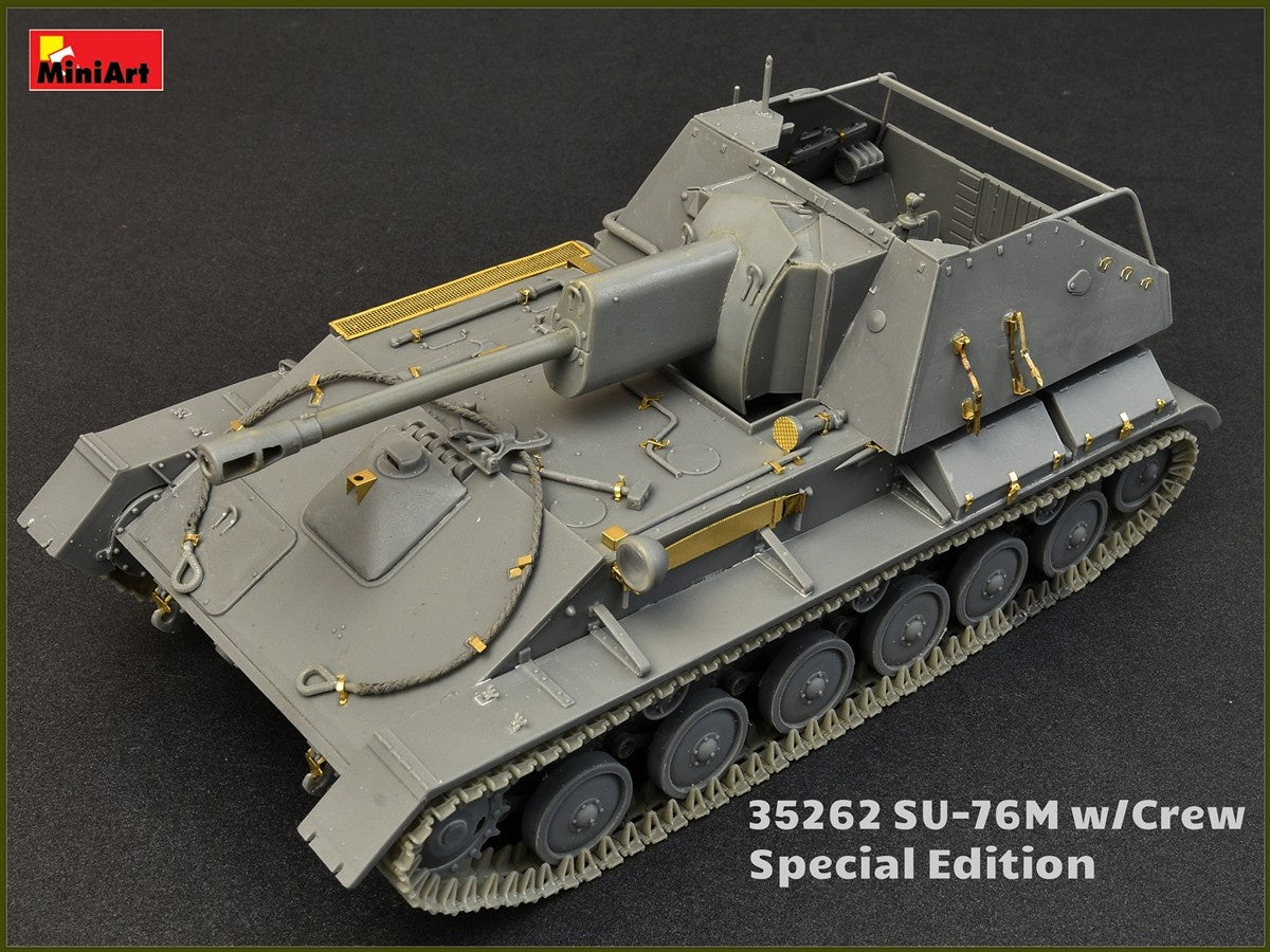Miniart [35262] 1/35 SU-76M w/Crew Special Edition | 4820183311382