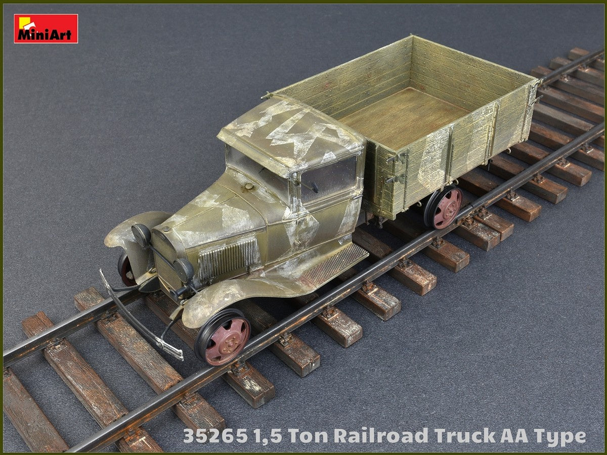 MiniArt 1,5 Ton Railroad Truck AA Type (1/35) | 4820183311597