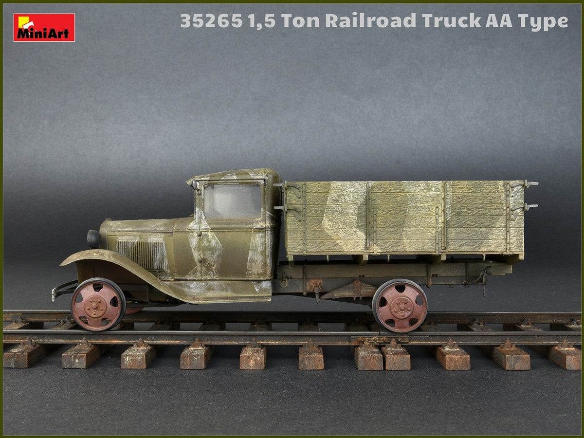 MiniArt 1,5 Ton Railroad Truck AA Type (1/35) | 4820183311597