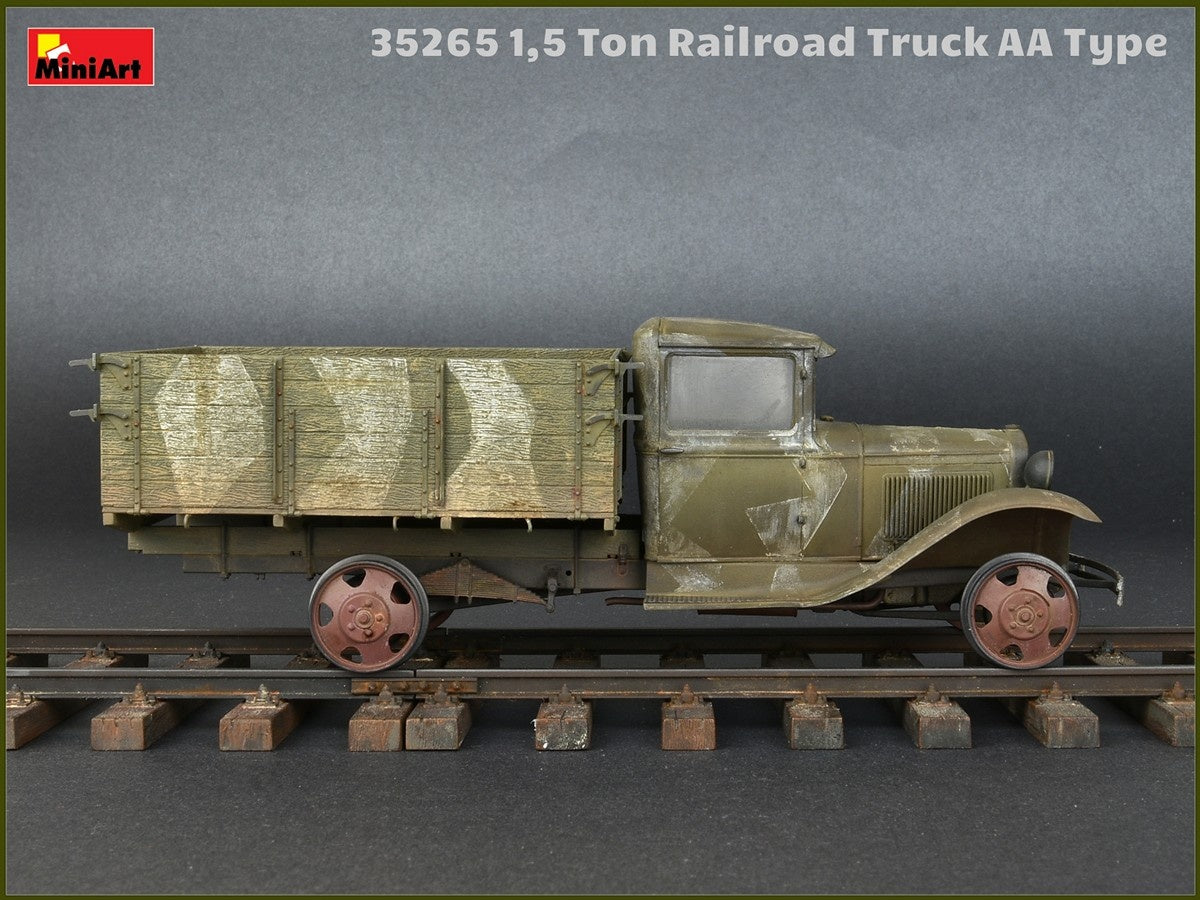 MiniArt 1,5 Ton Railroad Truck AA Type (1/35) | 4820183311597