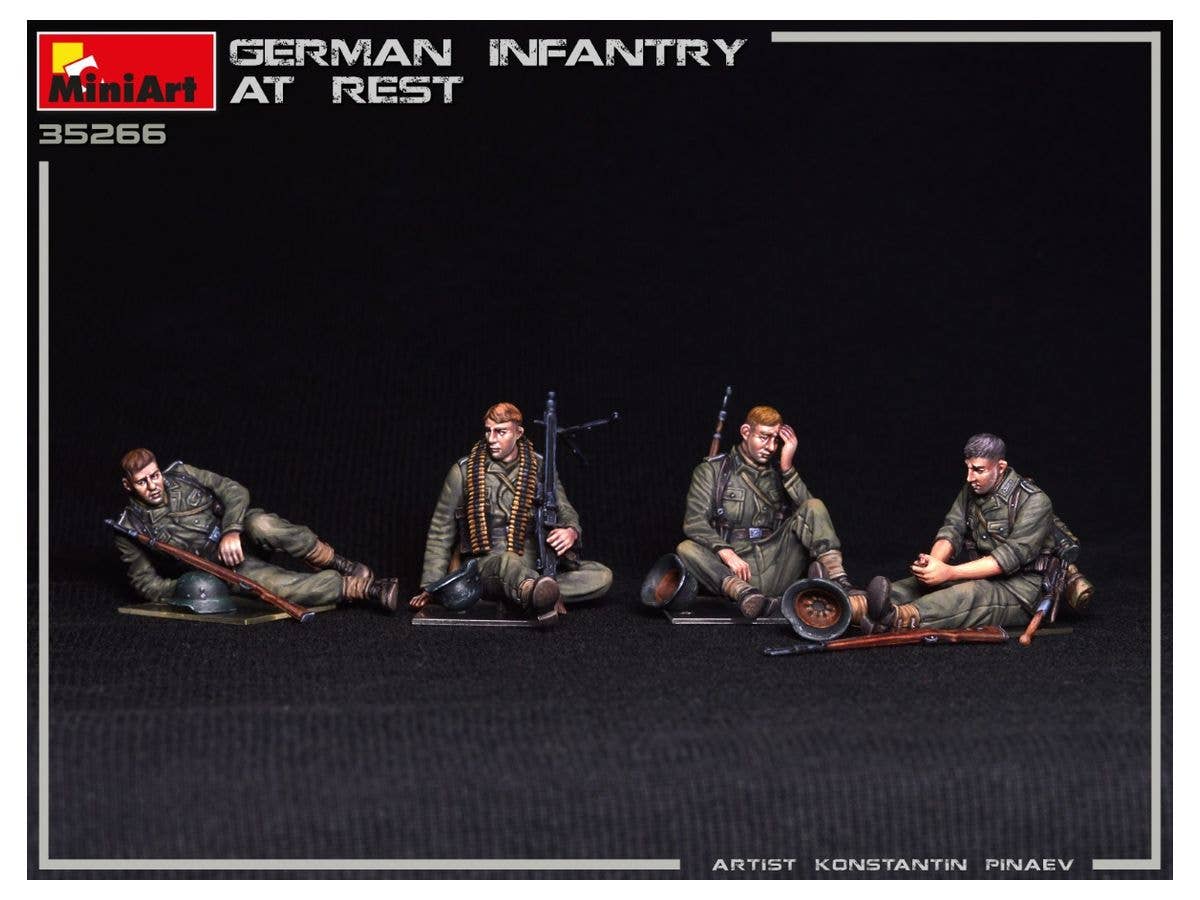 MiniArt 1/35 German Infantry at Rest | 5905090346098