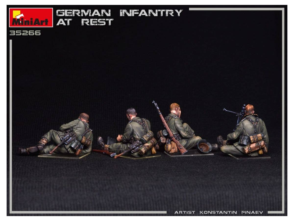 MiniArt 1/35 German Infantry at Rest | 5905090346098