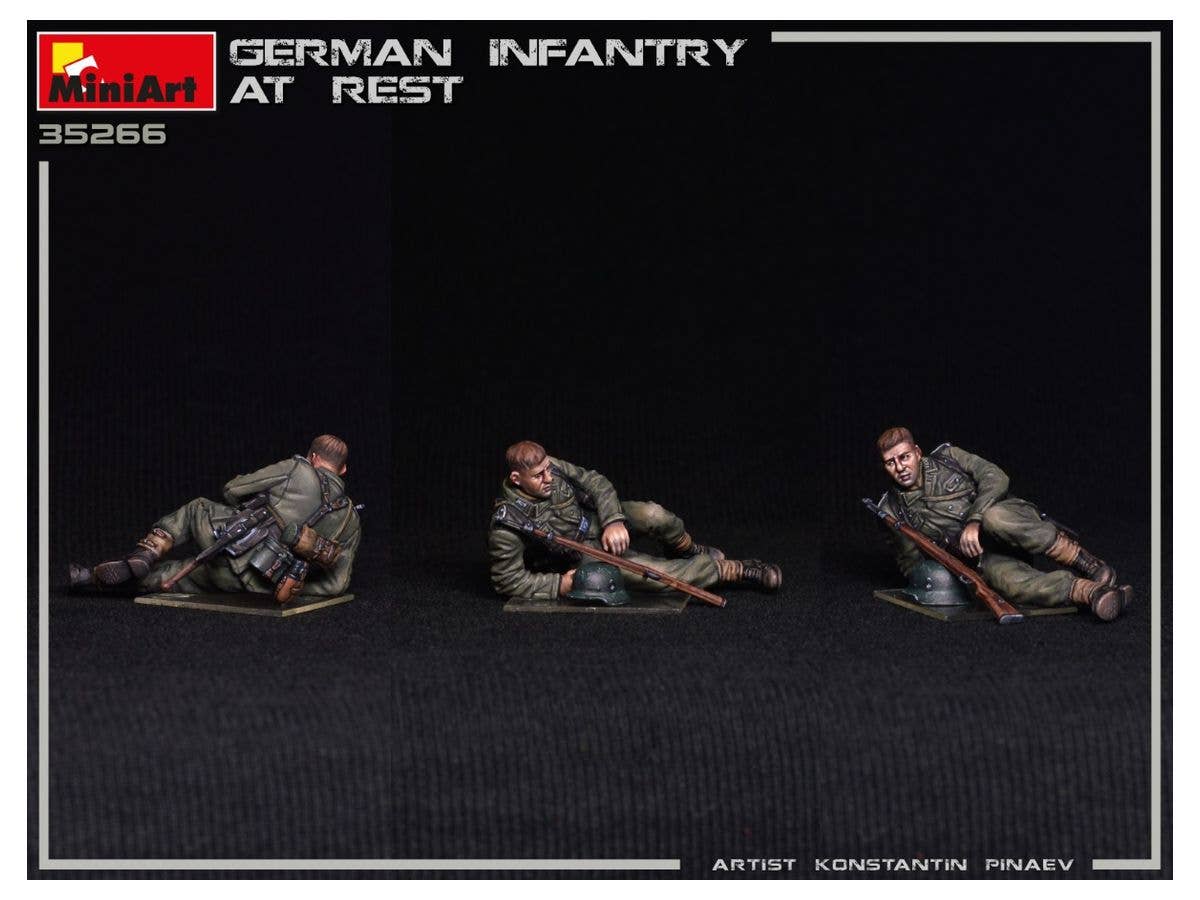 MiniArt 1/35 German Infantry at Rest | 5905090346098