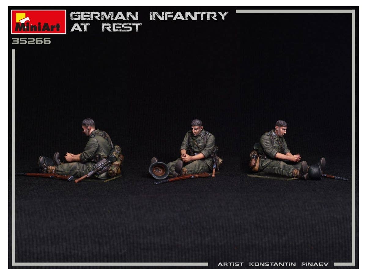MiniArt 1/35 German Infantry at Rest | 5905090346098