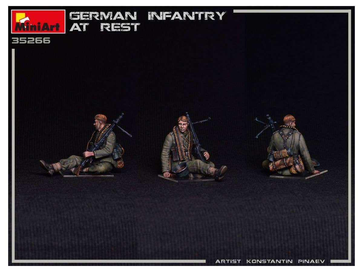 MiniArt 1/35 German Infantry at Rest | 5905090346098