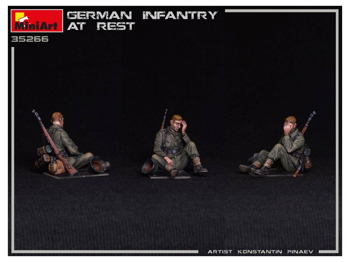 MiniArt 1/35 German Infantry at Rest | 5905090346098