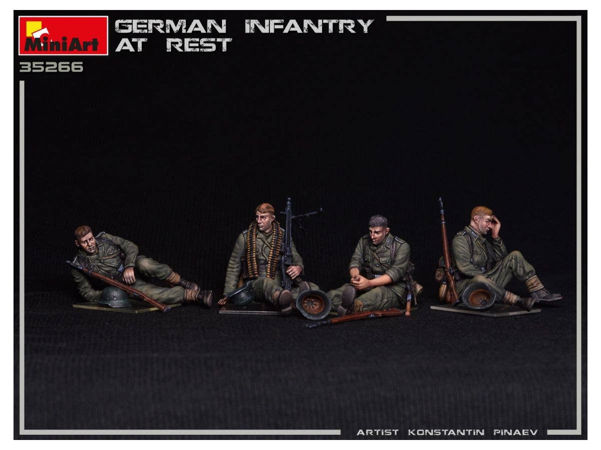 MiniArt 1/35 German Infantry at Rest | 5905090346098