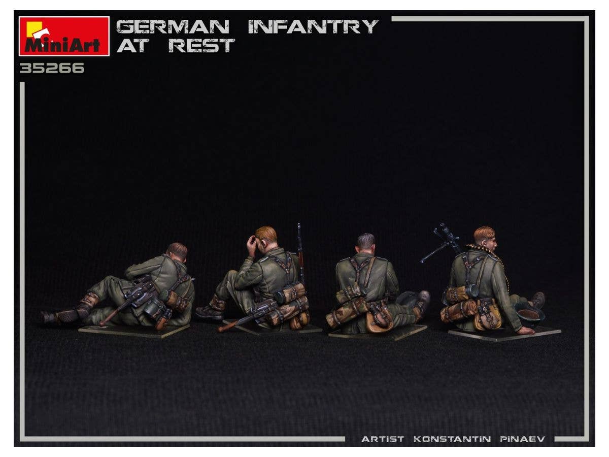 MiniArt 1/35 German Infantry at Rest | 5905090346098