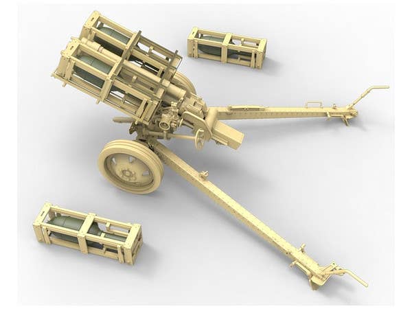 MiniArt 1/35 German Rocket Launcher with 28cm WK Spr & 32cm WK Flamm | 4820183311788