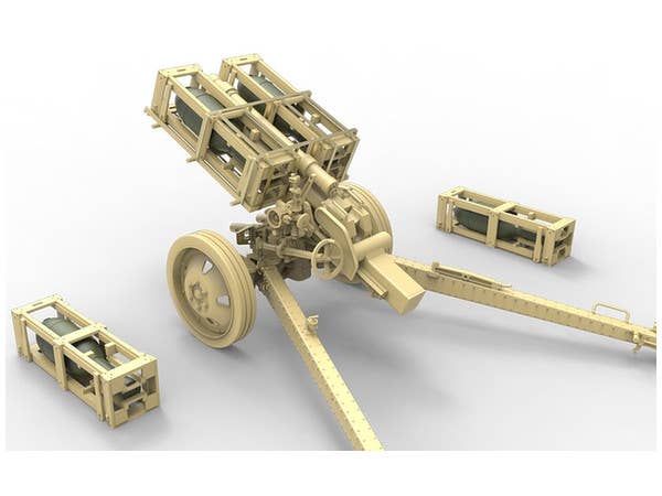 MiniArt 1/35 German Rocket Launcher with 28cm WK Spr & 32cm WK Flamm | 4820183311788