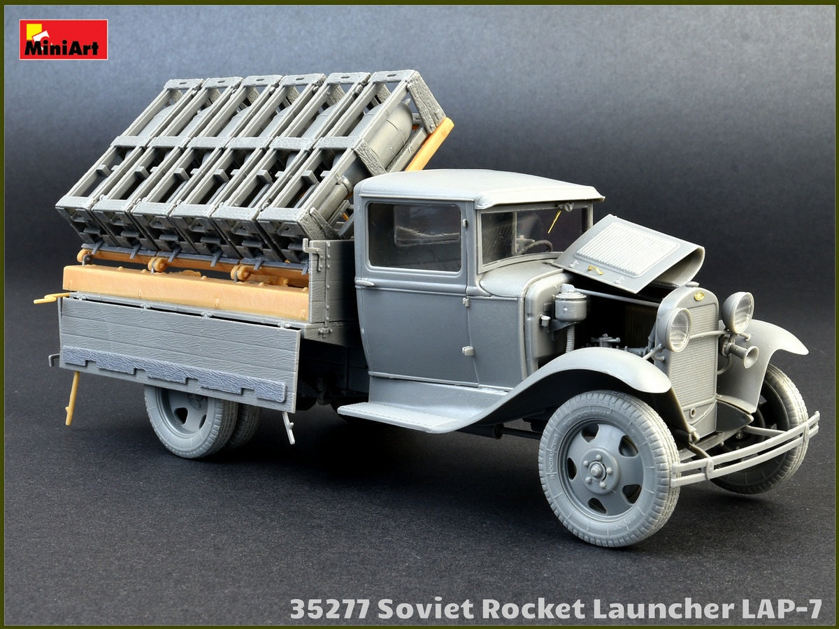 MiniArt 1/35 Soviet Rocket Launcher LAP-7 | 4820183311825