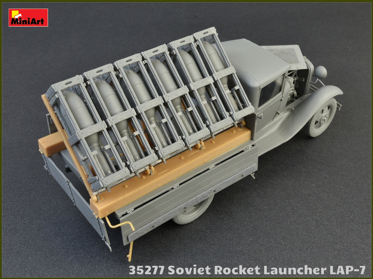 MiniArt 1/35 Soviet Rocket Launcher LAP-7 | 4820183311825