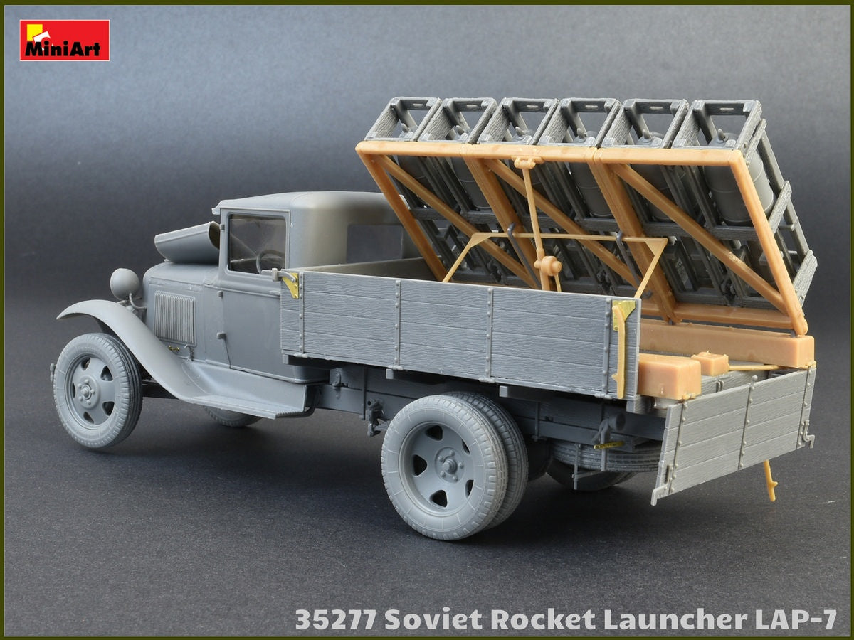 MiniArt 1/35 Soviet Rocket Launcher LAP-7 | 4820183311825