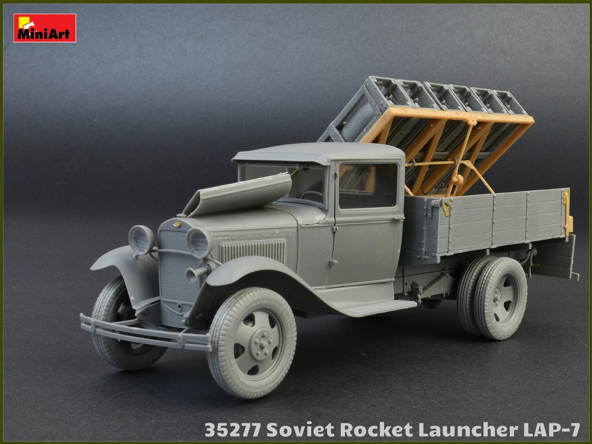 MiniArt 1/35 Soviet Rocket Launcher LAP-7 | 4820183311825