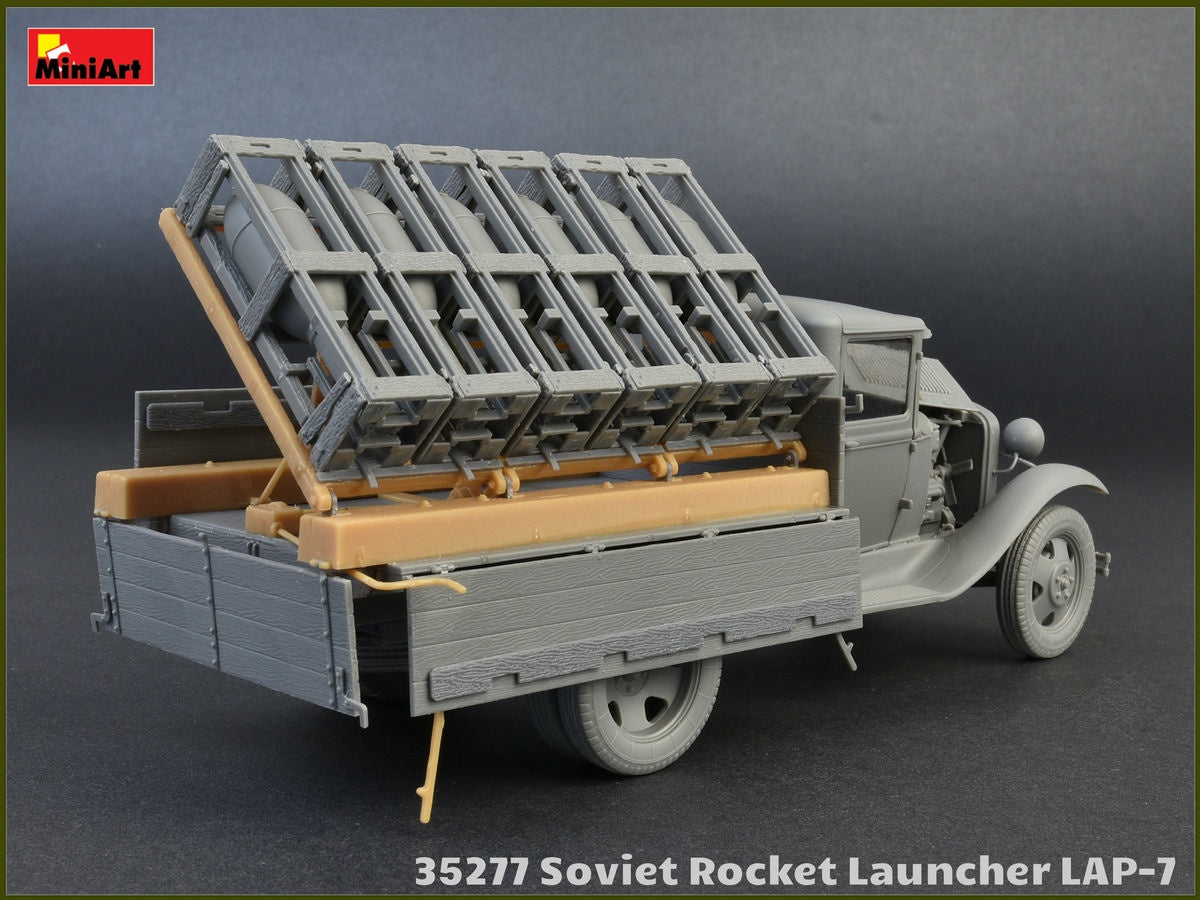 MiniArt 1/35 Soviet Rocket Launcher LAP-7 | 4820183311825