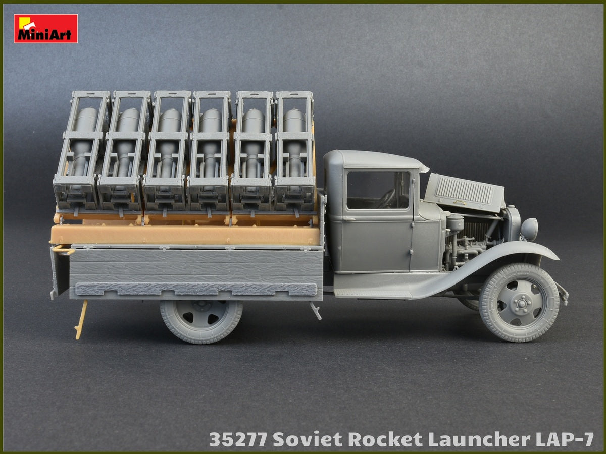 MiniArt 1/35 Soviet Rocket Launcher LAP-7 | 4820183311825