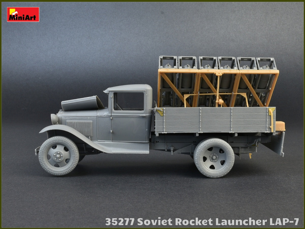 MiniArt 1/35 Soviet Rocket Launcher LAP-7 | 4820183311825