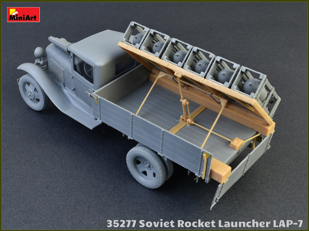 MiniArt 1/35 Soviet Rocket Launcher LAP-7 | 4820183311825
