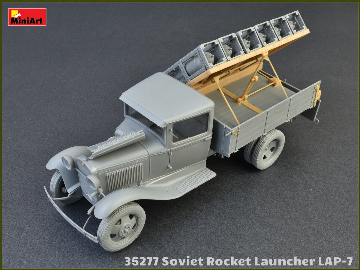 MiniArt 1/35 Soviet Rocket Launcher LAP-7 | 4820183311825