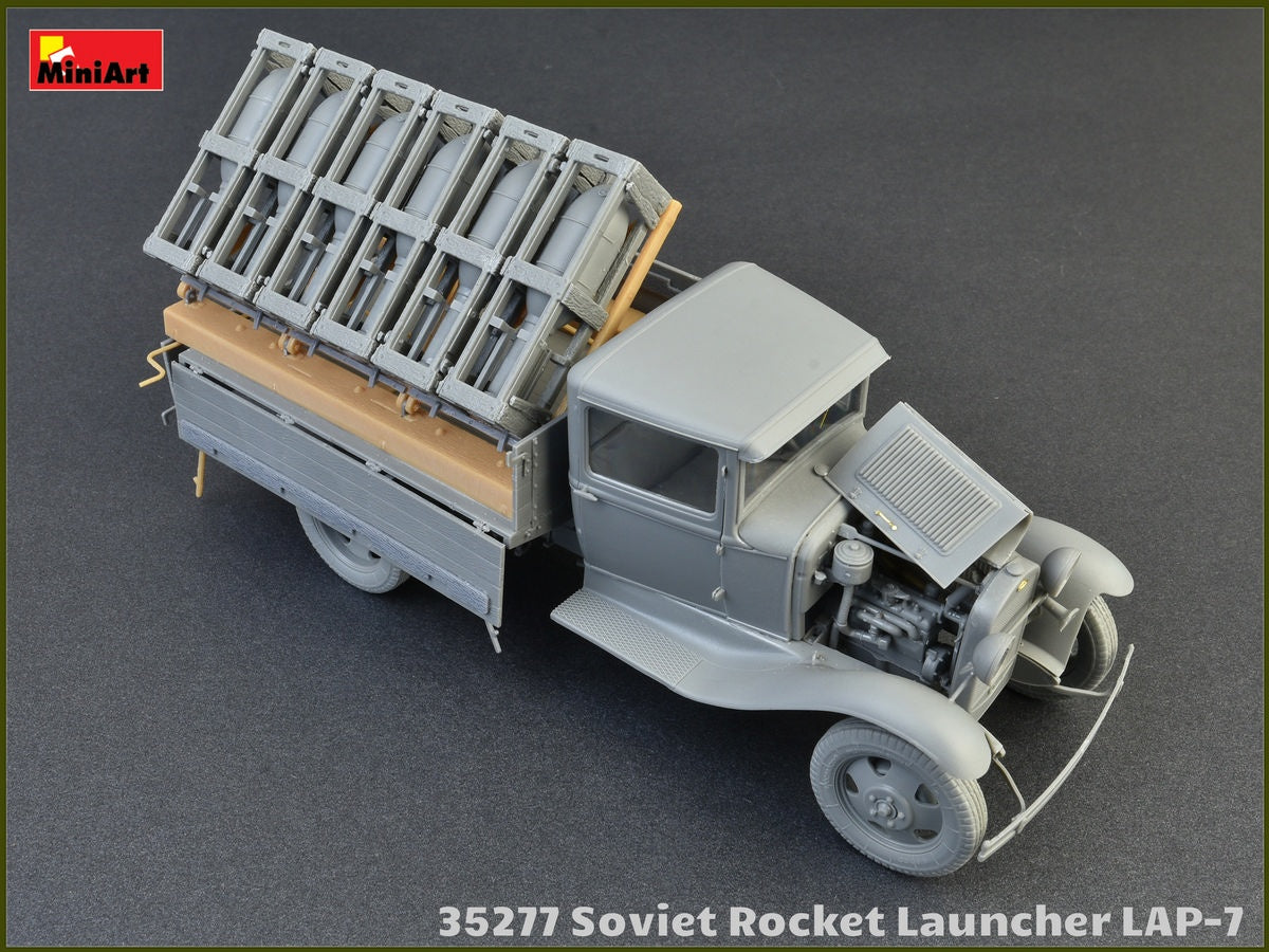 MiniArt 1/35 Soviet Rocket Launcher LAP-7 | 4820183311825