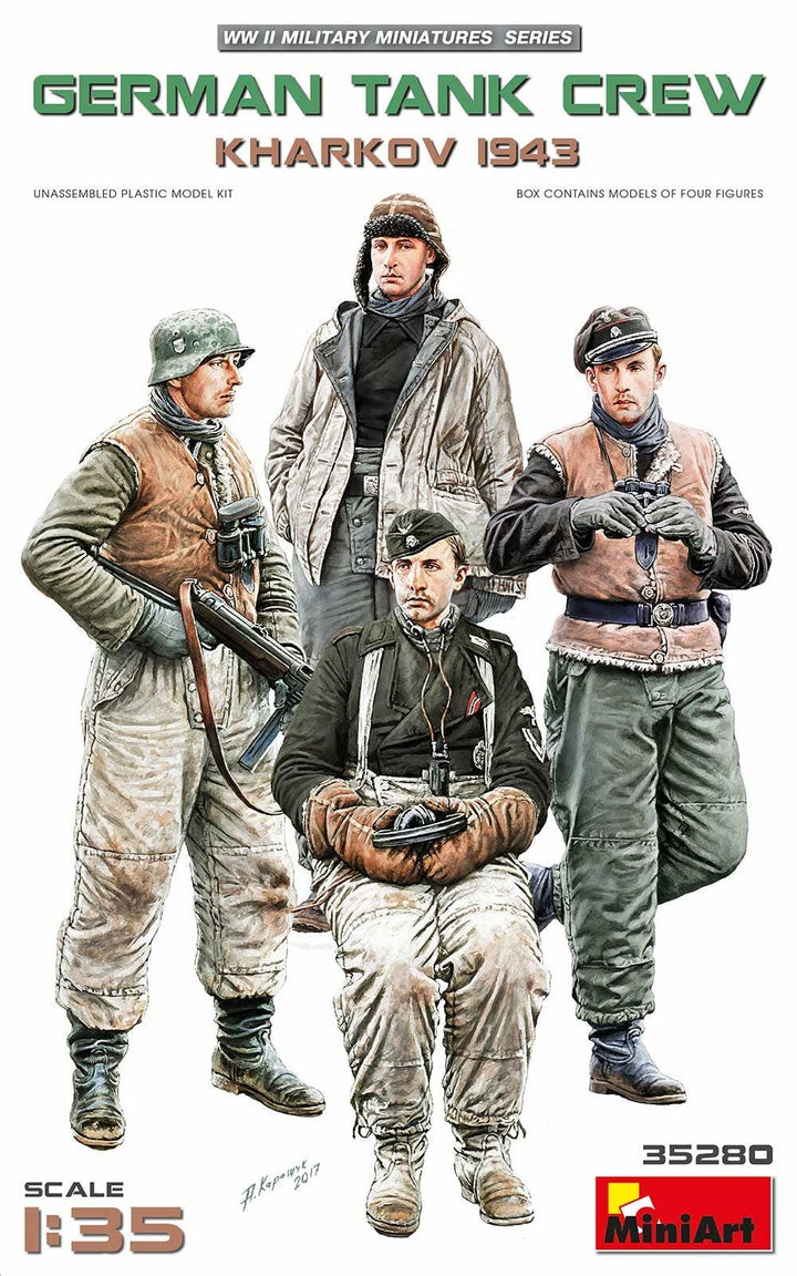 MiniArt German Tank Crew Kharkov 1943' | 4820183312198