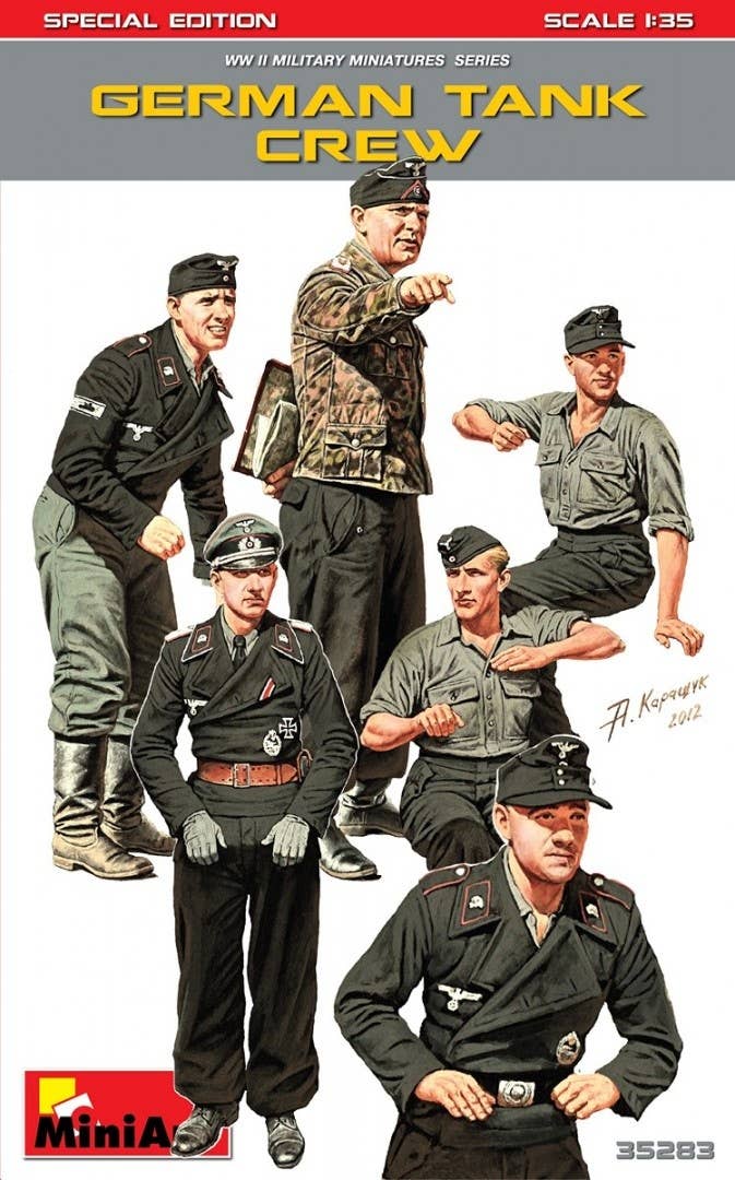 MiniArt 1/35 German Tank Crew. Special Edition | 4820183311474