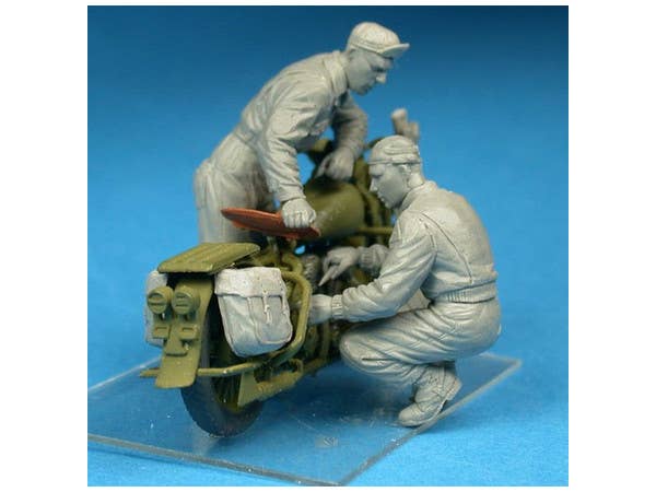 MiniArt U.S. Motorcycle Repair Crew. Special Edition (1/35) | 4820183311900