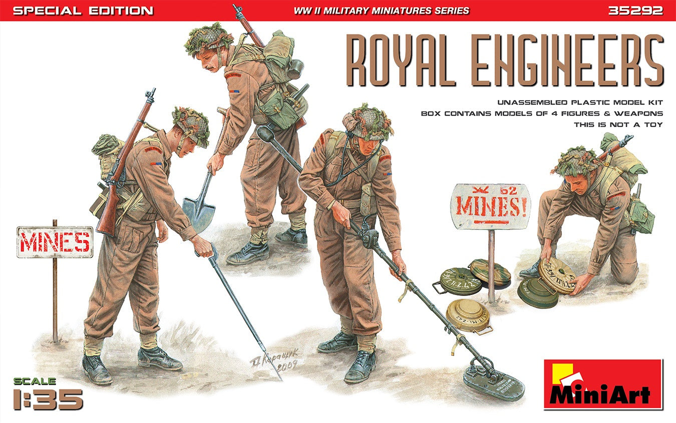 MiniArt 1/35 Royal Engineers. Special Edition | 4820183314215