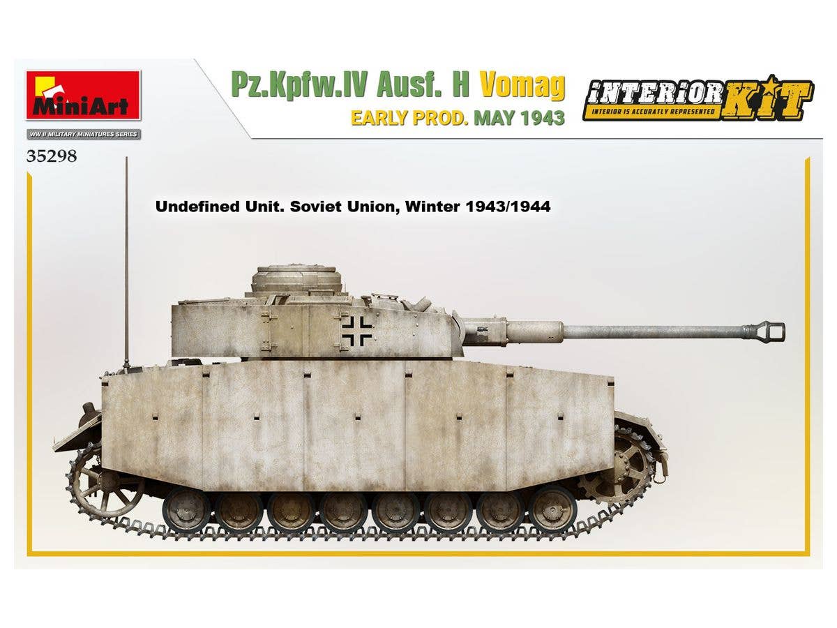 MiniArt 1/35 Pz.Kpfw.IV Ausf. H Vomag. Early Production May 1943 Interior Kit | 4820183313478