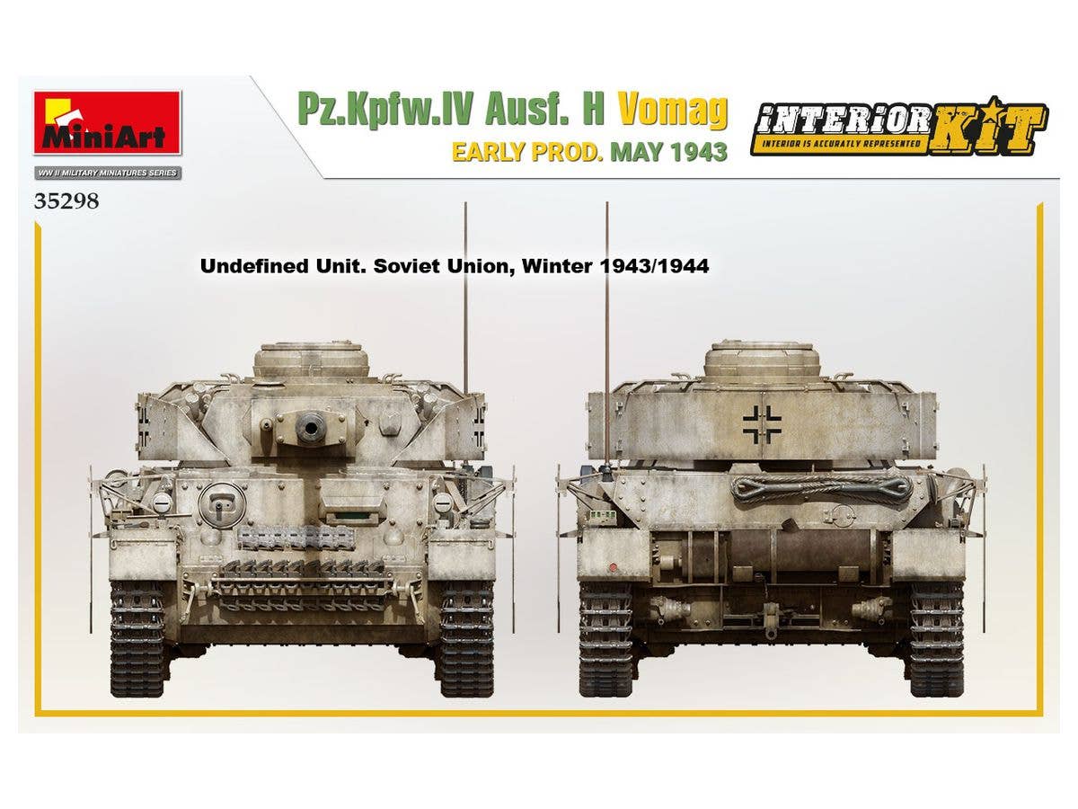 MiniArt 1/35 Pz.Kpfw.IV Ausf. H Vomag. Early Production May 1943 Interior Kit | 4820183313478