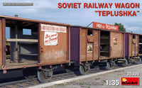 MiniArt Soviet Railway Wagon 'Teplushka' | 4820183312440