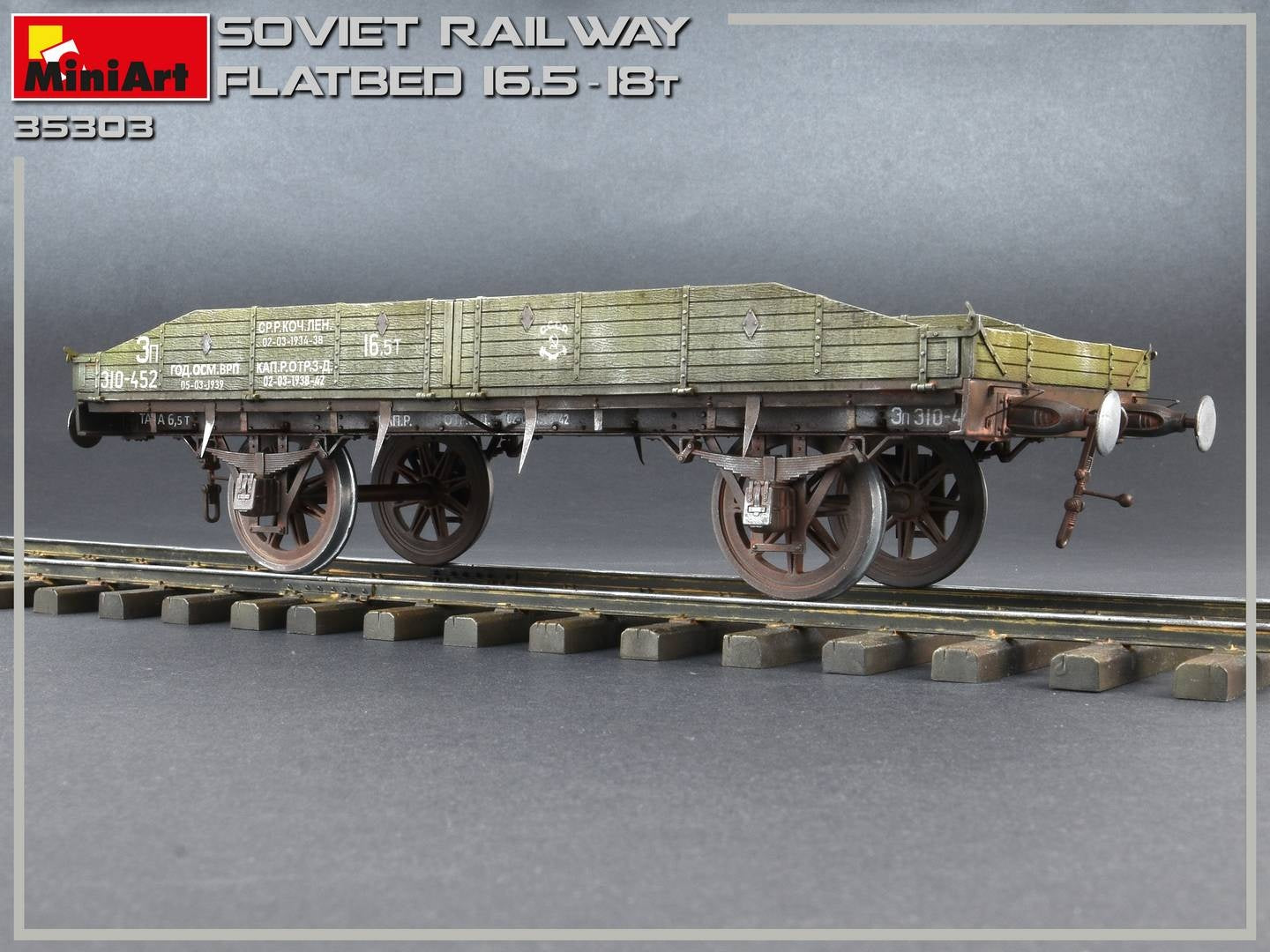 Soviet Railway Flatbed 16,5-18 t | 4820183312112