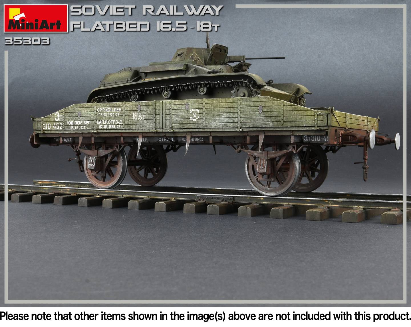 Soviet Railway Flatbed 16,5-18 t | 4820183312112