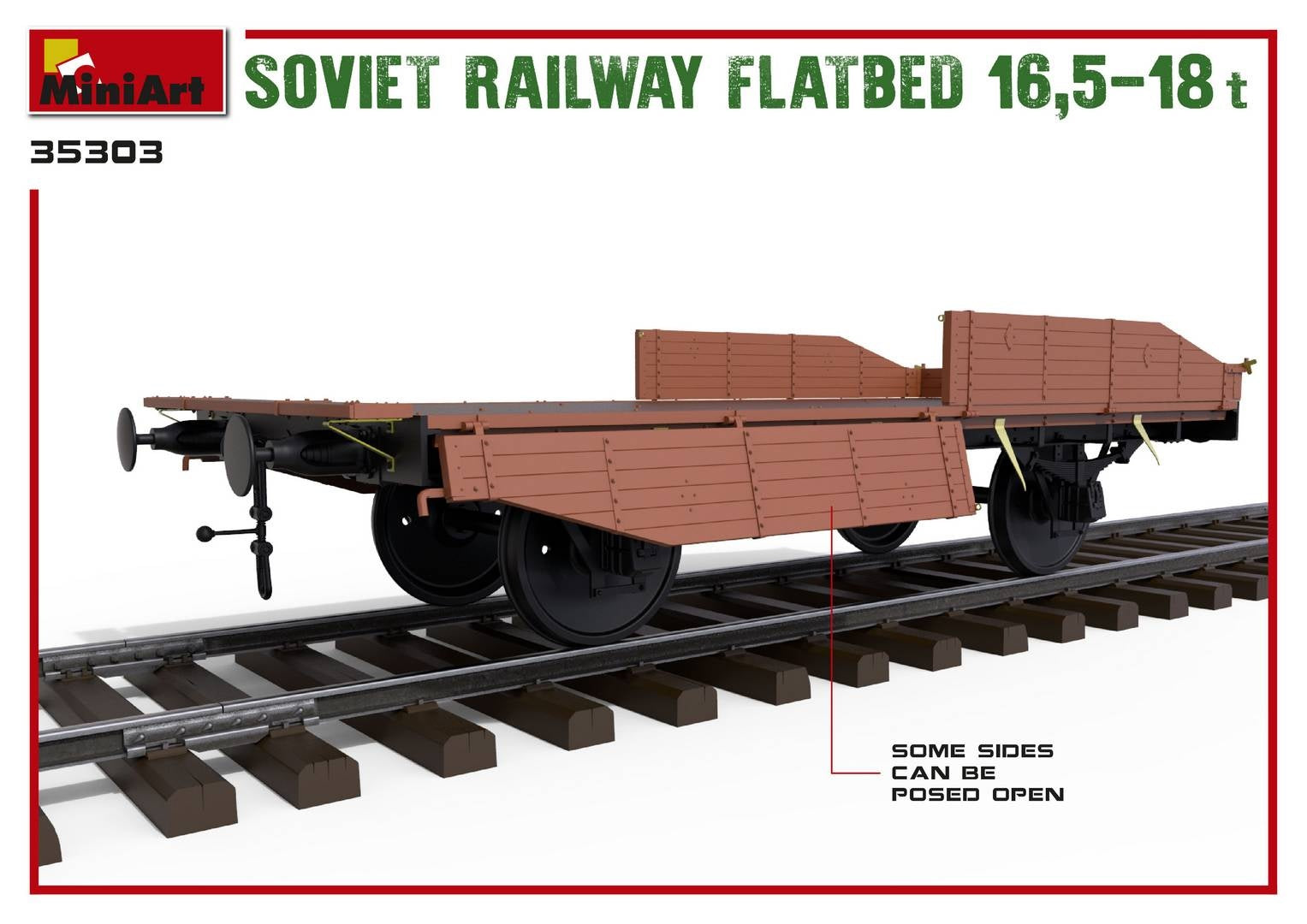 Soviet Railway Flatbed 16,5-18 t | 4820183312112