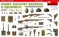 MiniArt 1/35 Soviet Infantry Weapons and Equipment. Special Edition | 4820183312648