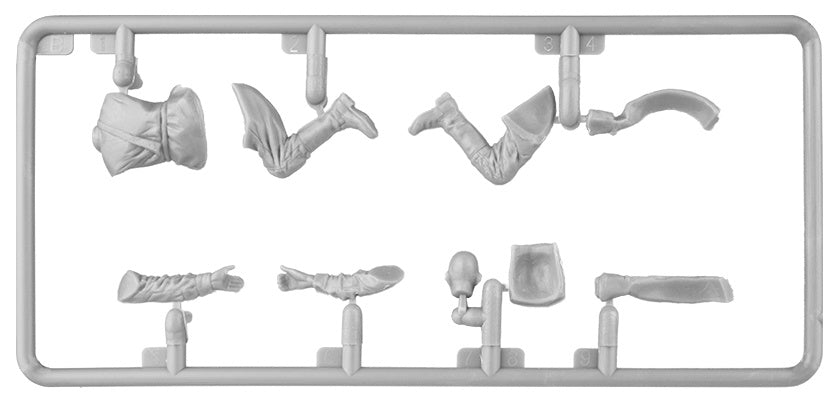 MiniArt 1/35 Soviet Infantry Tank Riders Set 1 | 4820183312983