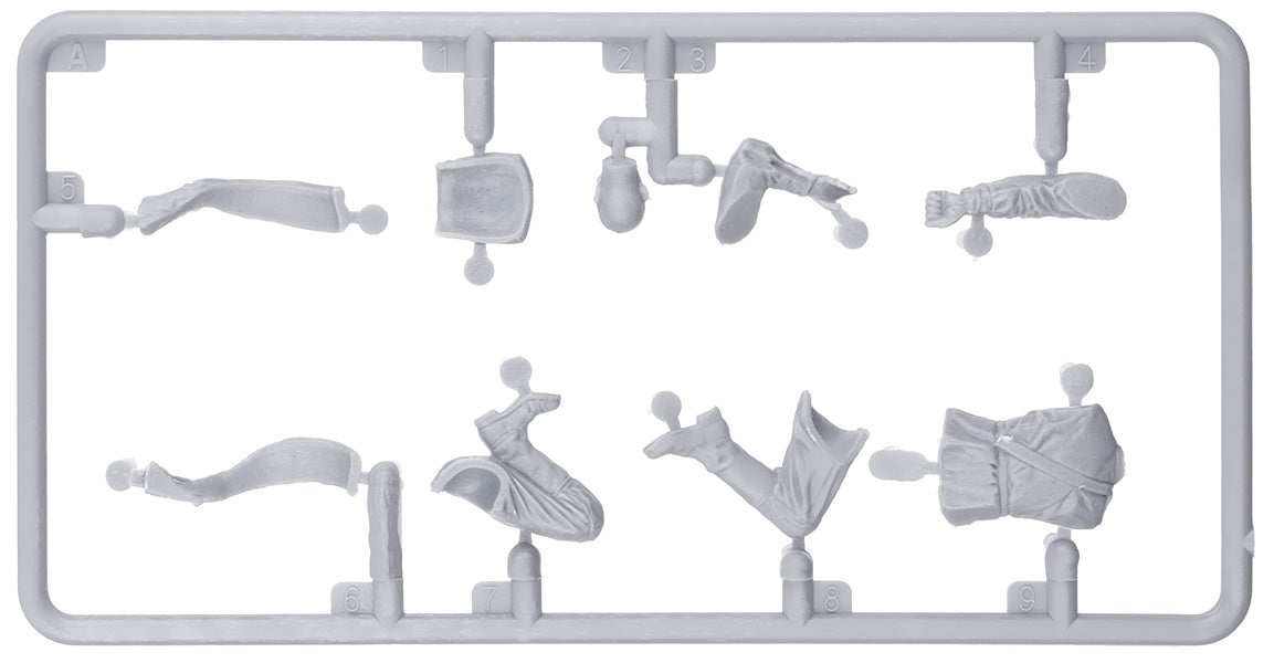 MiniArt 1/35 Soviet Infantry Tank Riders Set 2 | 4820183313010