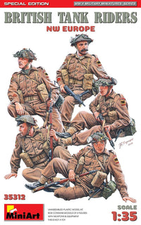 Miniart 1/35 British Tank Riders (NW Europe), Special Edition | 4820183313799