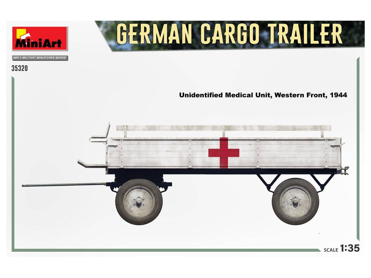 Miniart 1/35 German Cargo Trailer | 4820183314512