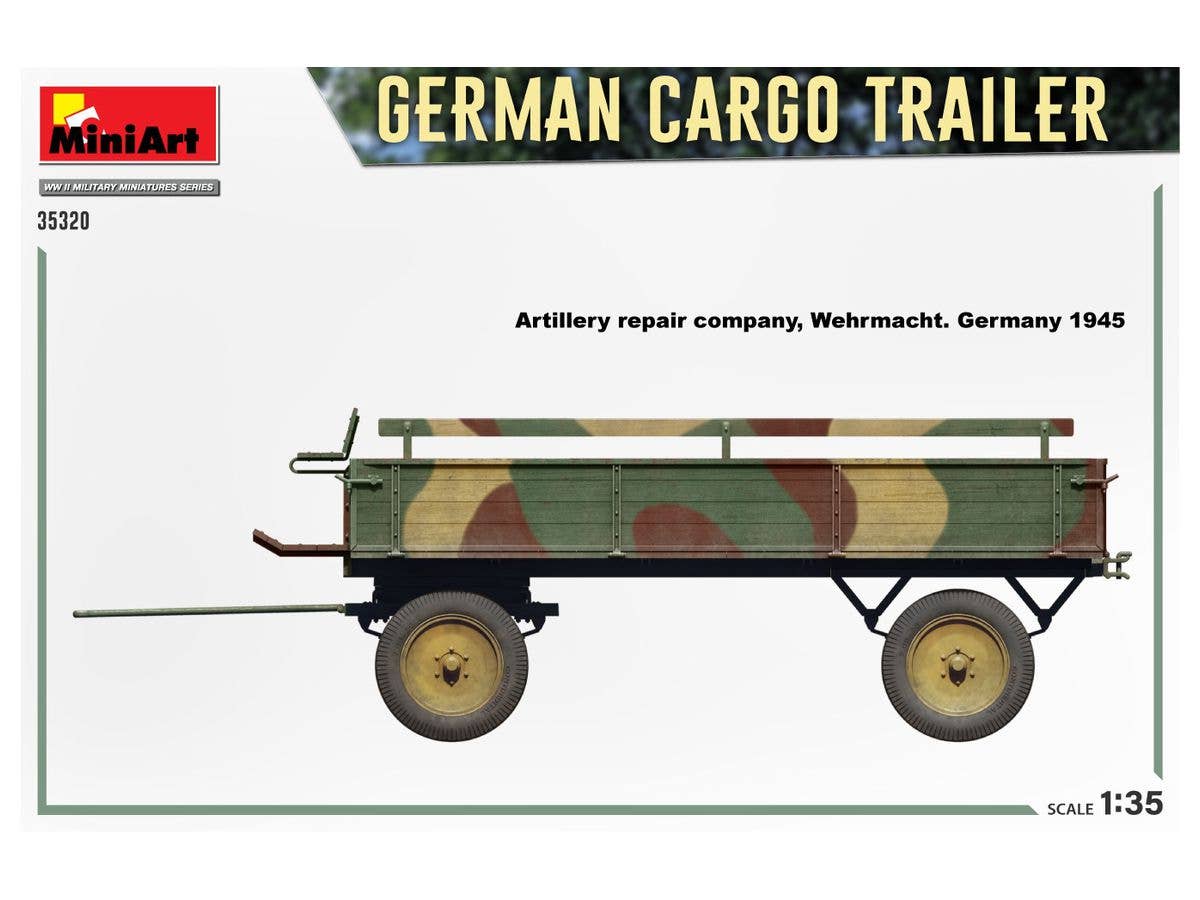Miniart 1/35 German Cargo Trailer | 4820183314512