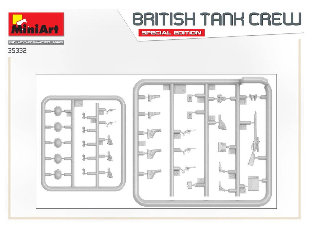 MiniArt 1/35 British Tank Crew. Special Edition | 4820183313898
